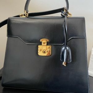 100% authentic Gucci padlock bag